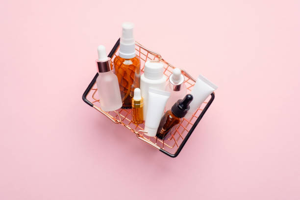 Shopping basket full anti aging products